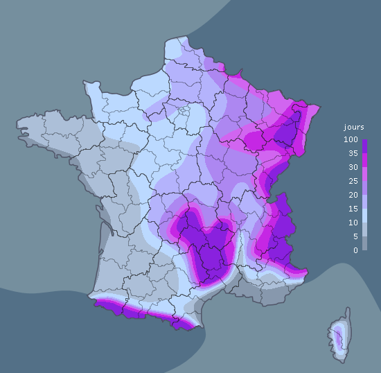 Neige annuelle - Météo Express