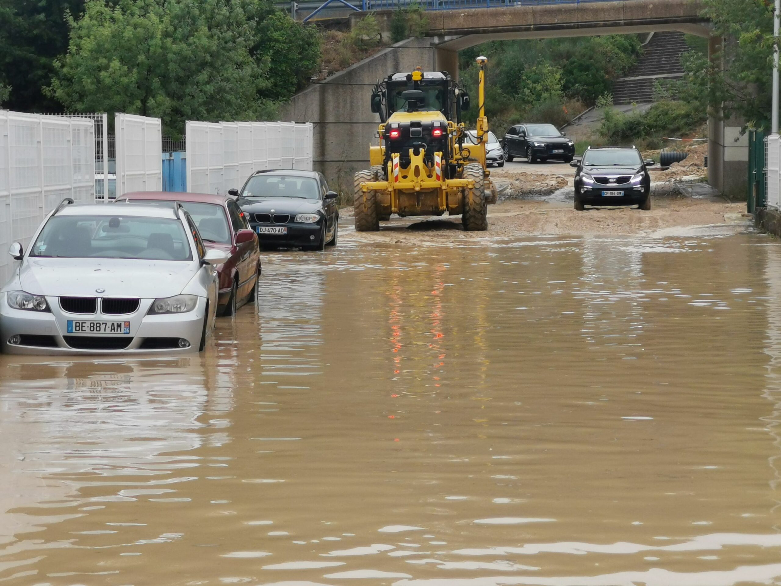 Inondations à Saint-Gély-du-Fesc ce 6 septembre 2022
