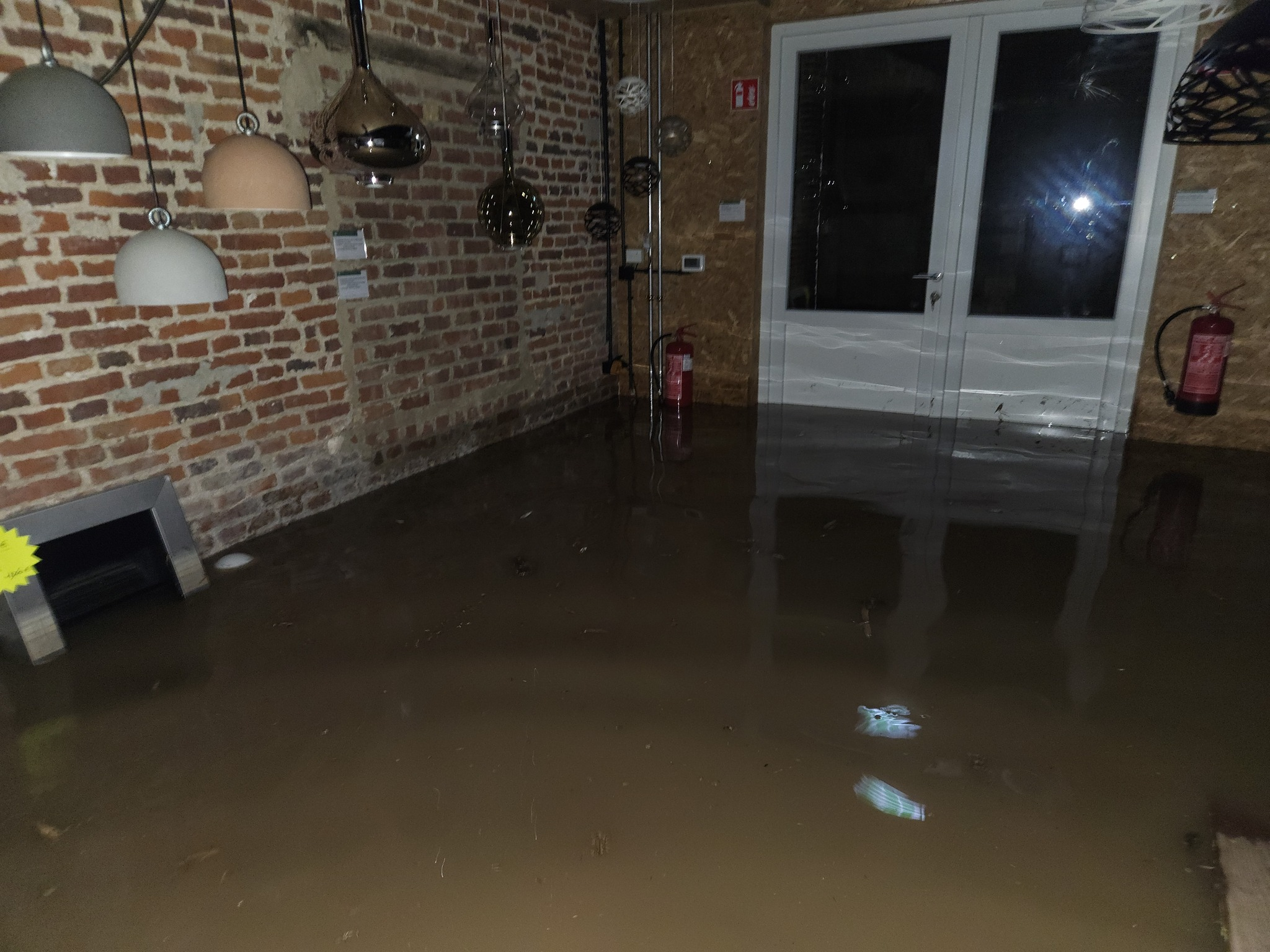 Inondations à Tournai (Belgique) en nuit du mercredi 31 juillet au jeudi 1er août 2024 