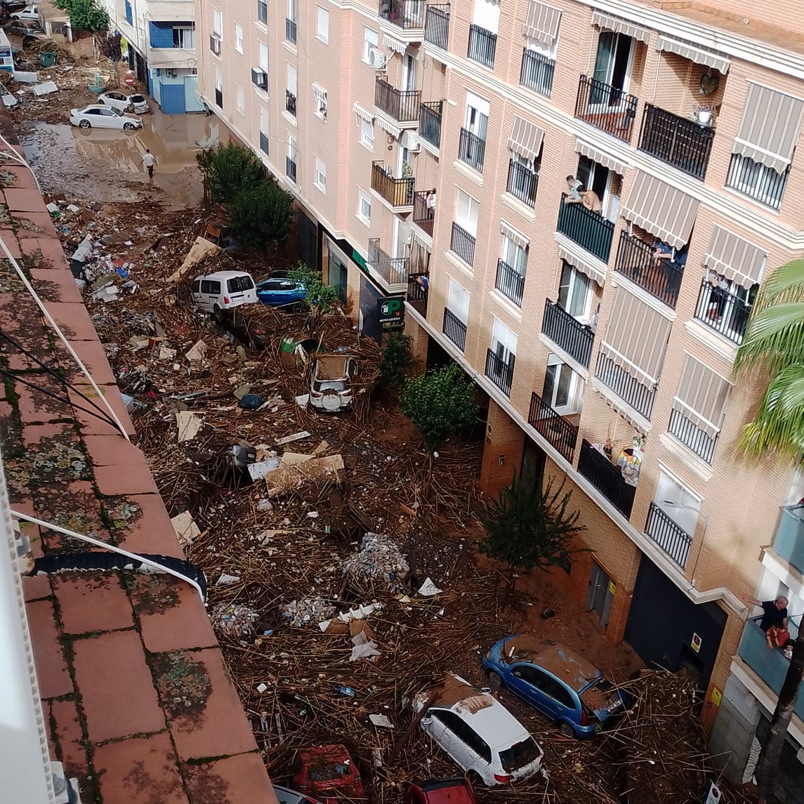 Lourds dégâts à Catarroja (Espagne) ce mercredi 30 octobre 2024