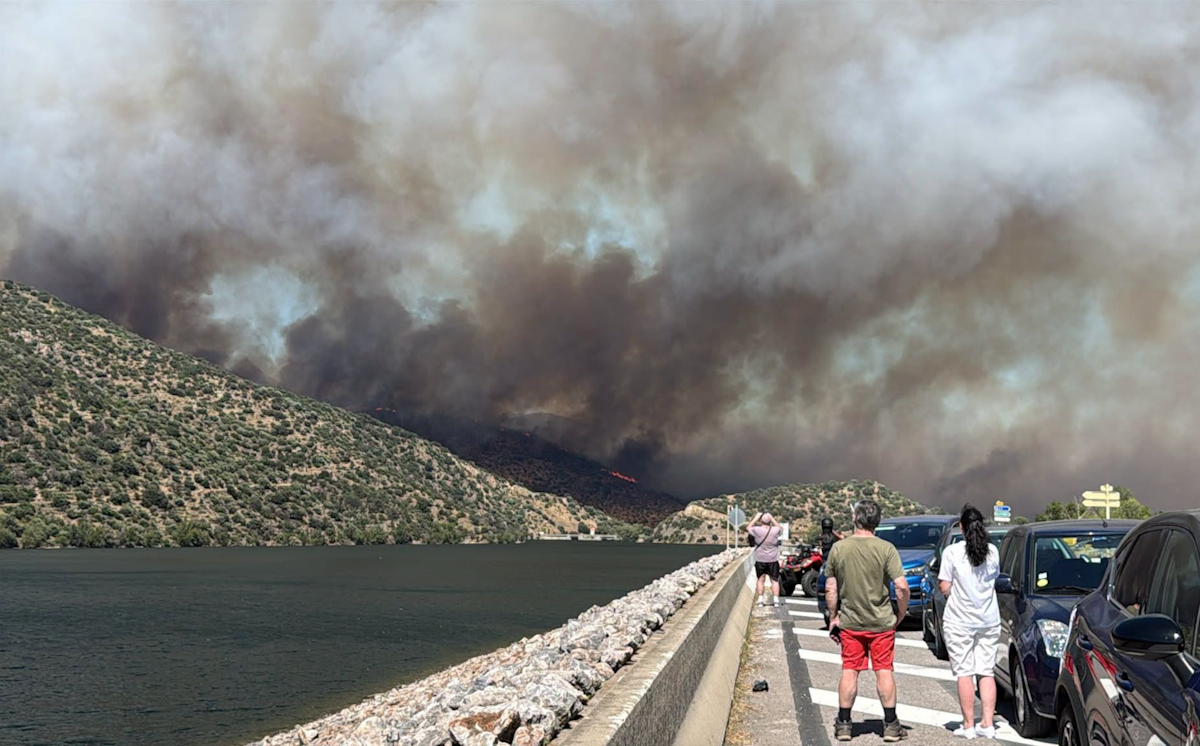 Incendie majeur dans les Pyrénées-Orientales le dimanche 5 juillet 2026