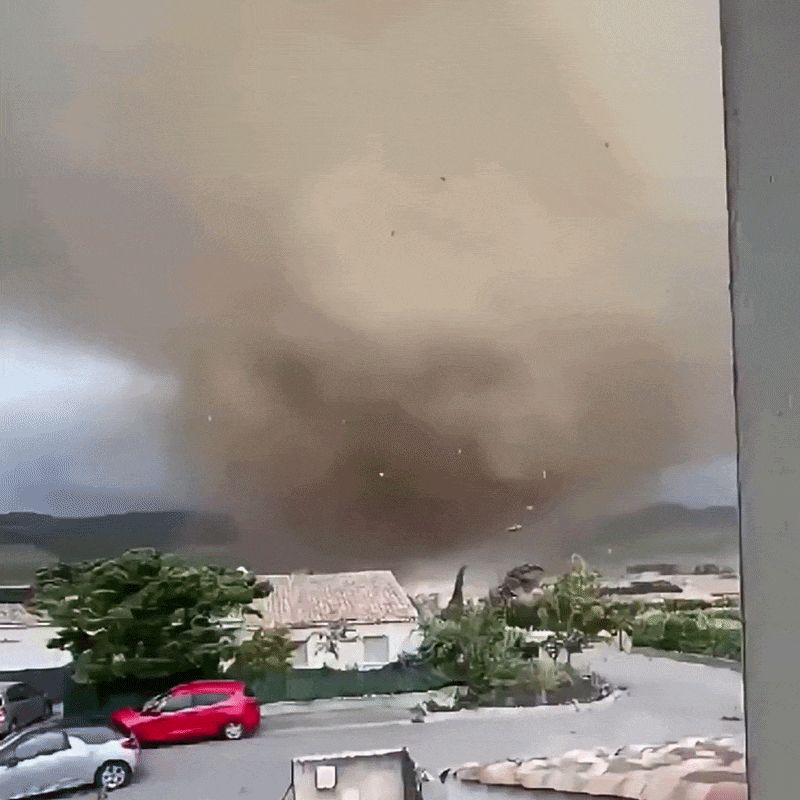 Violente tornade à Pomas (11) le lundi 24 août 2026 vers 17h